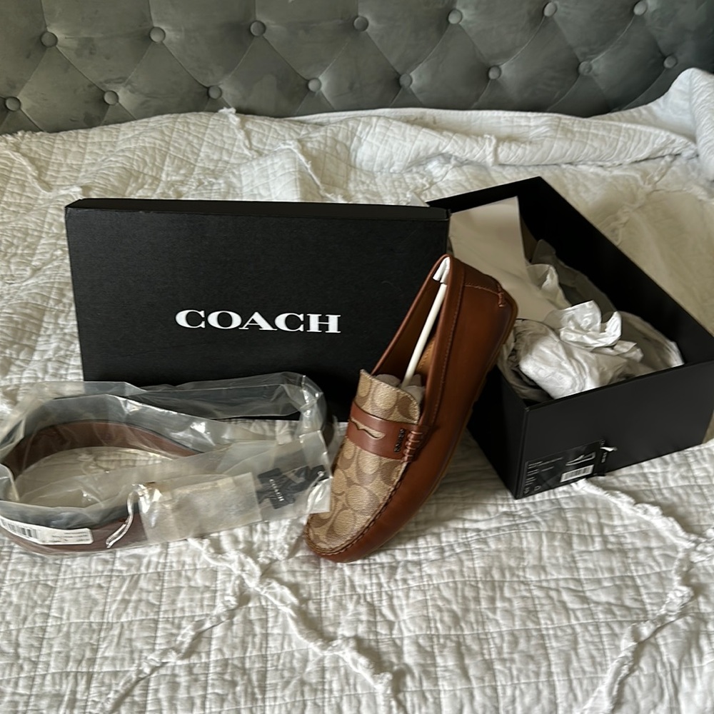 Brown Coach Casual Shoe